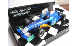 модель 1/43 F1 Formula/Формула-1 Sauber Petronas Showcar 2005 J. Velleneuve Minichamps Limited металл 1:43
