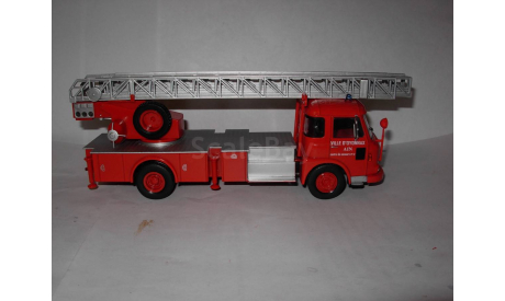 модель  1/43 пожарный-автолестница  Saviem JL 21 Ville D’Dyonnax Ain Pompiers металл 1:43, масштабная модель, scale43, Ixo Sapeurs Pompiers