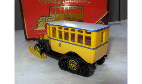 1/50 модель полугусеничный почтовый автобус Scania Vabis 1923 Post Bus Matchbox Models of Yesteryear металл примерно  1:50, масштабная модель, scale48