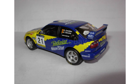 модель 1/43 SEAT Cordoba WRC 21 Telefonica металл 1:43, масштабная модель, scale43