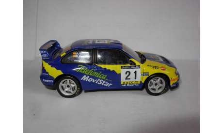 модель 1/43 SEAT Cordoba WRC 21 Telefonica металл 1:43, масштабная модель, scale43