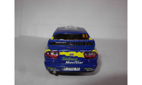 модель 1/43 SEAT Cordoba WRC 21 Telefonica металл 1:43, масштабная модель, scale43