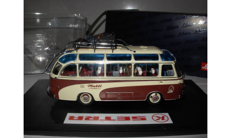 модель автобус  1/43 Setra S6 Marti Schuco 1:43 металл, масштабная модель, scale43