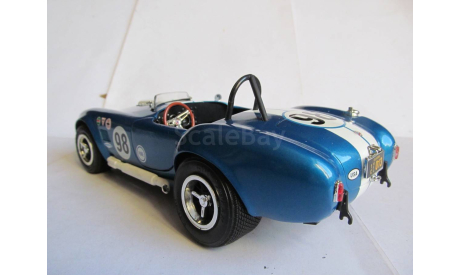модель 1/18 гоночная Shelby Cobra 427 #98 ERTL металл 1:18, масштабная модель, scale18