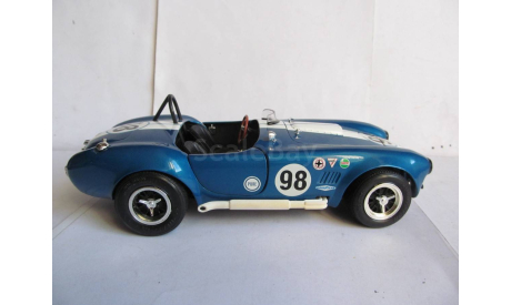 модель 1/18 гоночная Shelby Cobra 427 #98 ERTL металл 1:18, масштабная модель, scale18