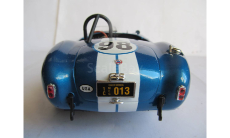 модель 1/18 гоночная Shelby Cobra 427 #98 ERTL металл 1:18, масштабная модель, scale18