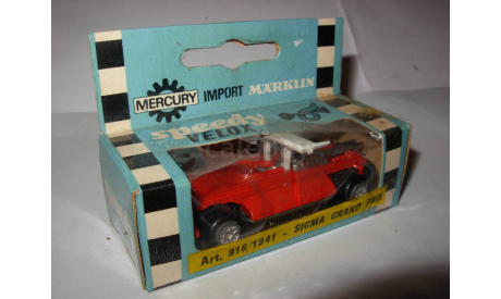 модель 1/55 SIGMA Grand Prix Pininfarina Mercury Import Speedy Velox Marklin Italy металл 1:55 1/60 1:60, масштабная модель, scale50