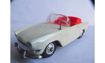 модель 1/43 Simca Oceane Cabrio Norev France 1:43 пластик, масштабная модель, scale43