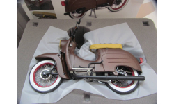 1/10 модель мотороллер Simson Schwalbe KR51/1 Custom II Schuco металл 1:10  мотоцикл