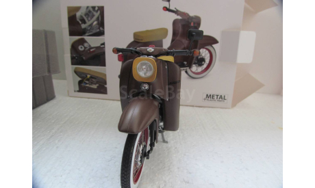 1/10 модель мотороллер Simson Schwalbe KR51/1 Custom II Schuco металл 1:10  мотоцикл, масштабная модель мотоцикла, scale10