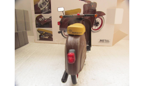 1/10 модель мотороллер Simson Schwalbe KR51/1 Custom II Schuco металл 1:10  мотоцикл, масштабная модель мотоцикла, scale10