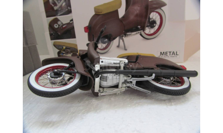 1/10 модель мотороллер Simson Schwalbe KR51/1 Custom II Schuco металл 1:10  мотоцикл, масштабная модель мотоцикла, scale10