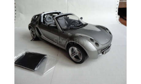 модель 1:18 Smart Roadster Cabrio Kyosho, масштабная модель, 1/18