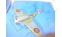 1:100 военный самолёт Spitfire RAF Franklin Mint 1/100 металл military II WW, масштабные модели авиации, scale100