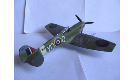 1:48 военный самолёт Spitfire RAF Franklin Mint 1/48 металл military WWII, масштабные модели авиации, scale48