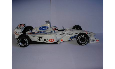 модель F1 Формула-1 1/18 Stewart Ford SF03 16 1999 Rubens Barrichello HotWheels/Mattel металл 1:18, масштабная модель, Mattel/Hot Wheels