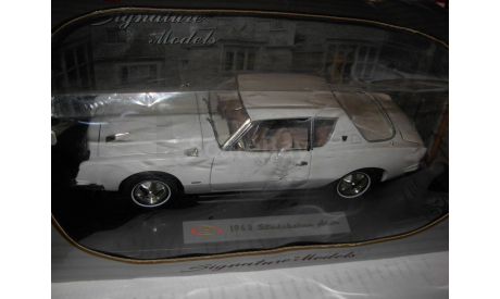 модель 1/18 Studebaker Avanti 1963 Signature Models металл 1:18 Студебеккер, масштабная модель