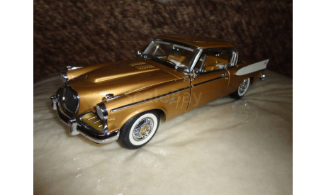 модель 1/18 Studebaker Golden Hawk 1958 Yatming/Signature Series металл 1:18 Студебеккер, масштабная модель