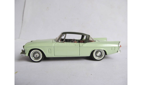 модель 1/43 Studebaker Silver Hawk 1957 Solido France металл 1:43, масштабная модель, scale43