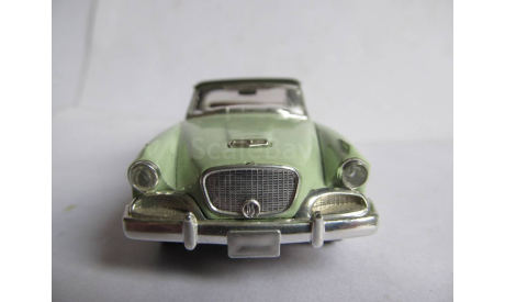 модель 1/43 Studebaker Silver Hawk 1957 Solido France металл 1:43, масштабная модель, scale43