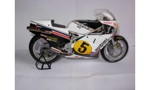 модель 1/12 гоночный мотоцикл SUZUKI - RGT500 N 5 500cc WORLD CHAMPION 1981 MARCO LUCCHINELLI Altaya металл 1:12, масштабная модель мотоцикла, scale12
