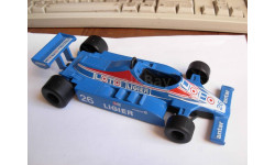 модель F1 Формула-1 1/23 Talbot Ligier JS17 1981 1982 #26 Jacques Laffite Polistil/Tonka металл ,  около 1:24 1/24 1:24