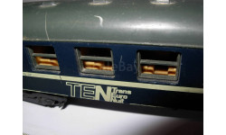 вагон 4х-осный пассажирский TEN синий 1/87 H0 HO 16.5mm Lima Italy с дефектом 1:87
