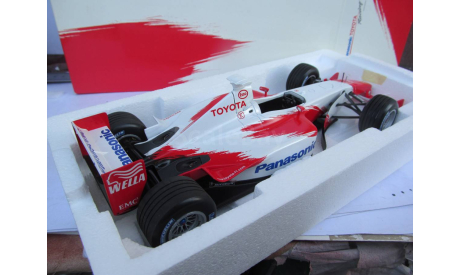 модель F1 Формула 1 1/18 Toyota F1 2002 Show Car Panasonic Minichamps / Paul’s Model Art металл 1:18 ShowCar, масштабная модель, scale18