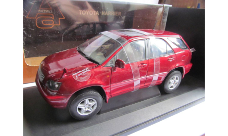 модель 1/18 внедорожник Toyota Harrier Autoart металл 1:18, масштабная модель, scale18