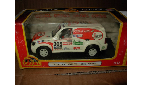 модель 1/43 Toyota land Cruiser Rally Ралли Guisval металл, масштабная модель, 1:43