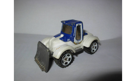 модель бульдозер 1/64 Tractor Plow Matchbox металл 1:64, масштабная модель, scale100