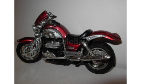 1/18 модель мотоцикла Triumph Rocket III Burago 1:18, масштабная модель мотоцикла, scale18, BBurago