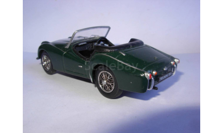 модель 1/43 Triumph TR3A TR 3 1955 DelPrado металл 1:43, масштабная модель, scale43, Del Prado (серия Городские автомобили)