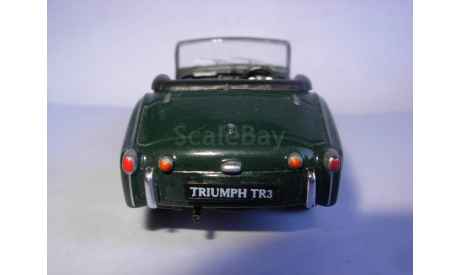 модель 1/43 Triumph TR3A TR 3 1955 DelPrado металл 1:43, масштабная модель, scale43, Del Prado (серия Городские автомобили)