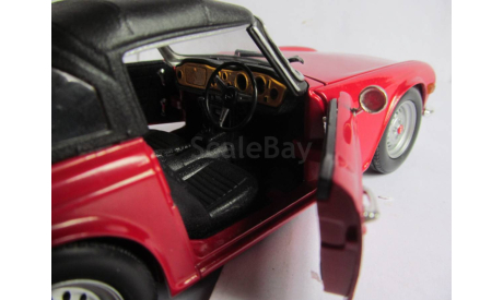модель 1/18 Triumph TR6 ERTL металл 1:18, масштабная модель, scale18