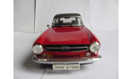 модель 1/18 Triumph TR6 ERTL металл 1:18, масштабная модель, scale18
