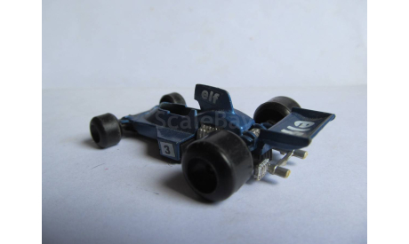 1/60 модель F1 Формула 1 Tyrrell 007 #3 Polistil Italy металл 1:60 1/64, масштабная модель, Politstil, scale64