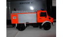 модель пожарная 1/43 Mercedes Benz MB Unimog 1300L TLF 8/18 пожарный Stuttgart Minichamps металл 1:43, масштабная модель, Mercedes-Benz