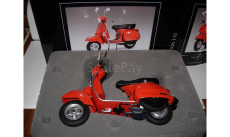 1/10 модель мотороллер/скутер Vespa PX125 Schuco металл, масштабная модель мотоцикла, scale10