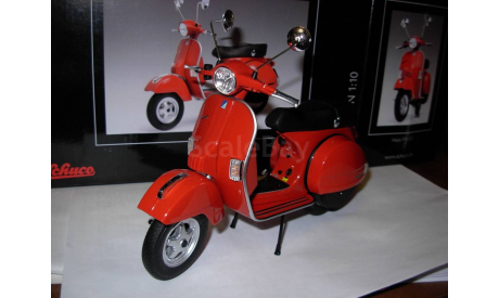 1/10 модель мотороллер/скутер Vespa PX125 Schuco металл, масштабная модель мотоцикла, 1:10