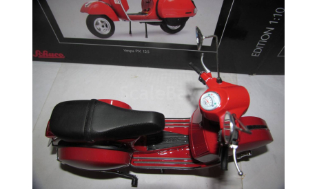 1/10 модель мотороллер скутер Vespa PX125 Schuco металл, масштабная модель мотоцикла, 1:10