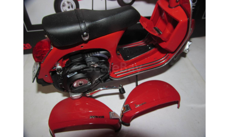 1/10 модель мотороллер скутер Vespa PX125 Schuco металл, масштабная модель мотоцикла, 1:10