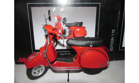 1/10 модель мотороллер скутер Vespa PX125 Schuco металл, масштабная модель мотоцикла, 1:10