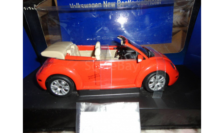 модель 1/18  Volkswagen VW NEW BEETLE Autoart металл 1:18, масштабная модель, scale18