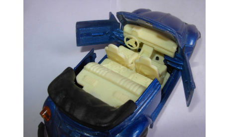 модель 1/36 Volkswagen Beetle Жук Cabrio VW металл 1:36 Pull Back, масштабная модель, scale35