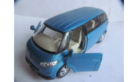 модель 1/36 микроавтобус Volkswagen Combi Microbus Concept Car Welly 1:36 1/38 1:38 VW, масштабная модель, scale35
