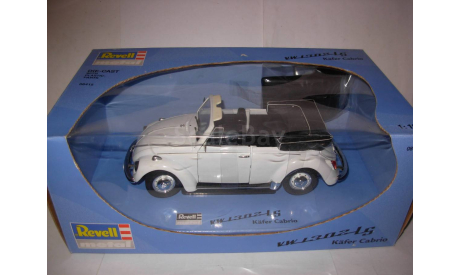 модель 1/18 Volkswagen Käfer Beetle Convertible Cabrio VW Жук Revell металл 1:18, масштабная модель, scale18