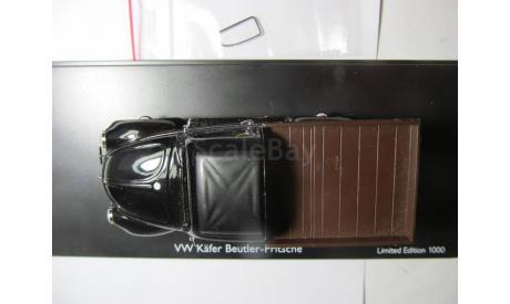 модель 1/43 пикап Volkswagen Kafer Beetle Жук Beutler Pritsche VW  Schuco Limited смола 1:43, масштабная модель, scale43