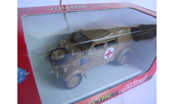 модель 1/43 медицинский Volkswagen Kubelwagen VW Schuco Juniuor Line металл 1:43 military medical  военный