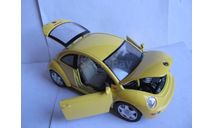 модель 1/18 Volkswagen NEW BEETLE 1998 Burago Italy VW металл 1:18, масштабная модель, scale18, BBurago